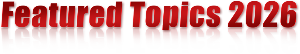 Featured Topics 2026