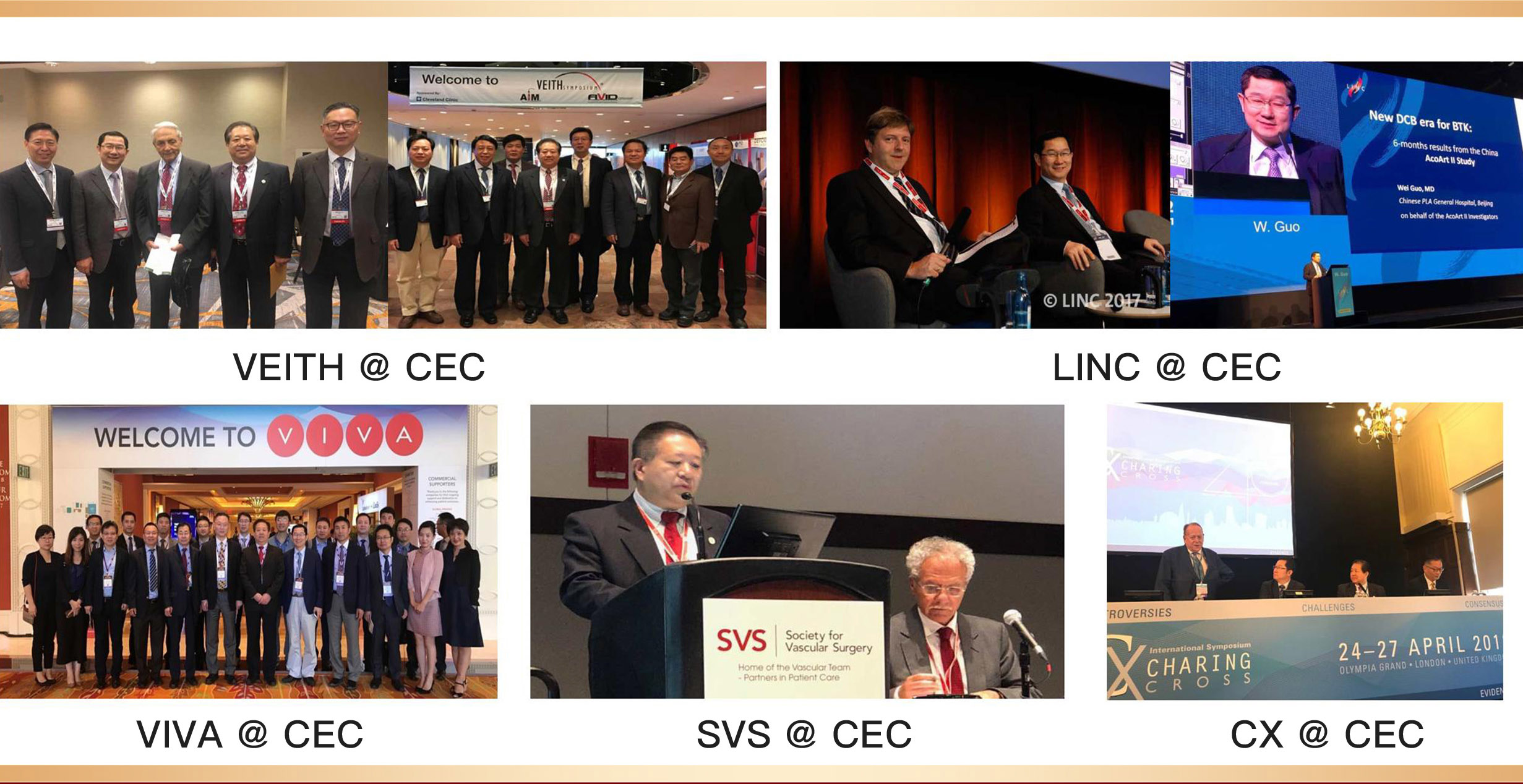 VEITH @ CEC LINC @ CEC VIVA @ CEC SVS @ CEC CX @ CEC