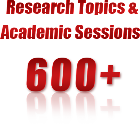 Research Topics & Academic Sessions 600+